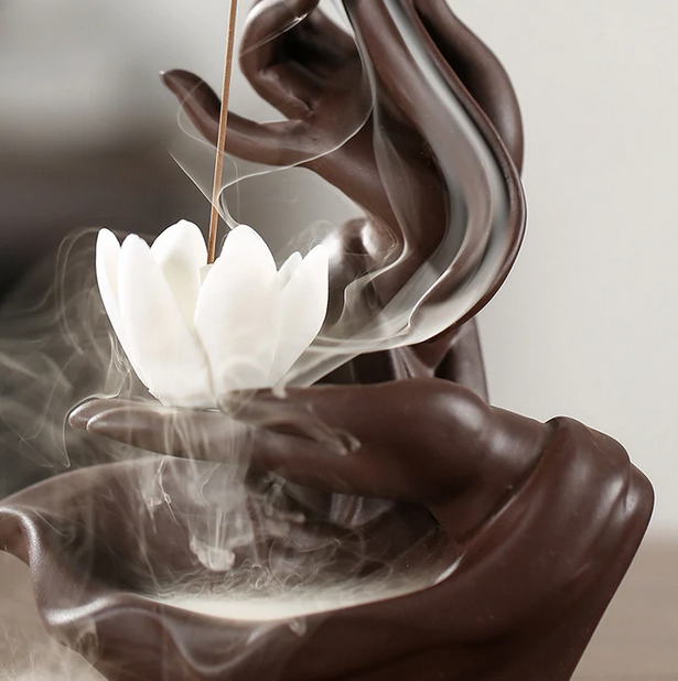 White Lotus Zen Backflow Waterfall