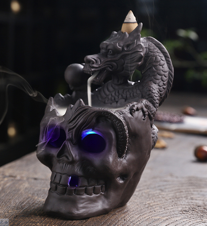 Skeleton Dragon Zen Backflow Waterfall