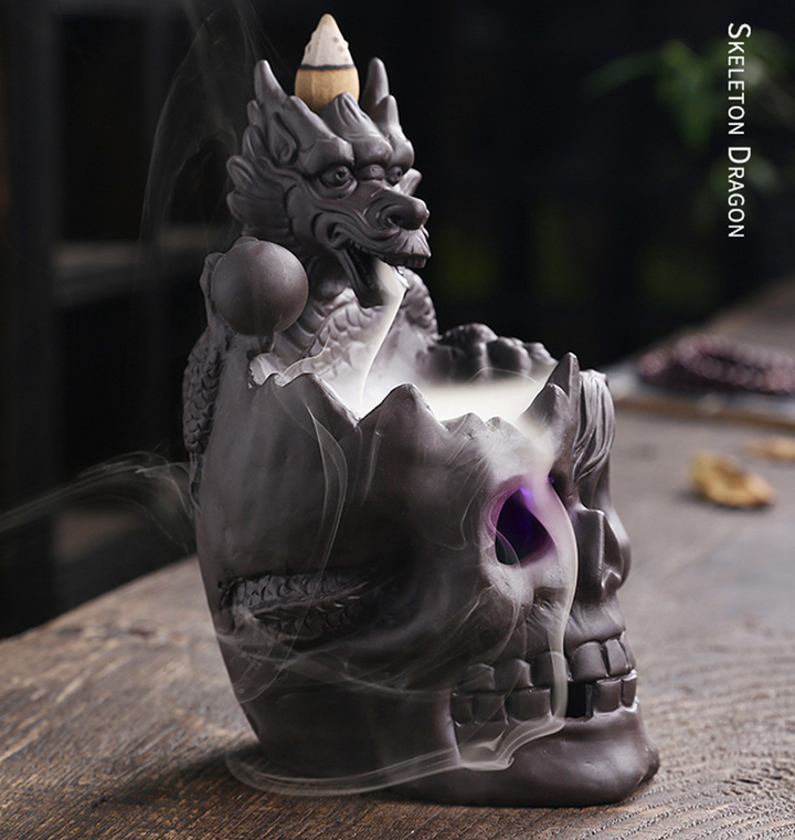 Skeleton Dragon Zen Backflow Waterfall