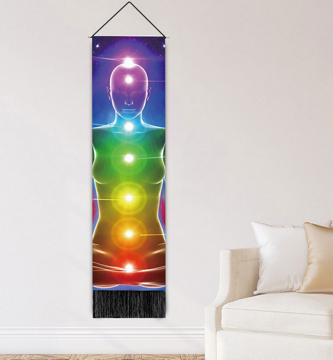 Seven Chakras Wall Tapestry