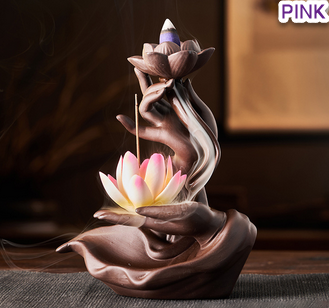 White Lotus Zen Backflow Waterfall