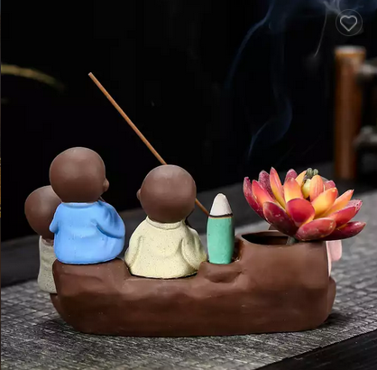 Four Baby Buddha's Backflow Waterfall