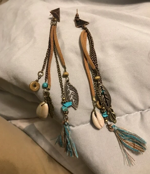 3 Set Vintage Boho Tassel Pendant Earring - 2