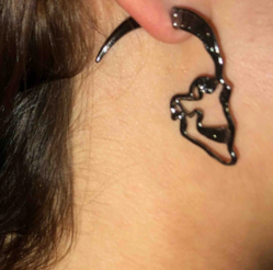 Goth Skull Earrings