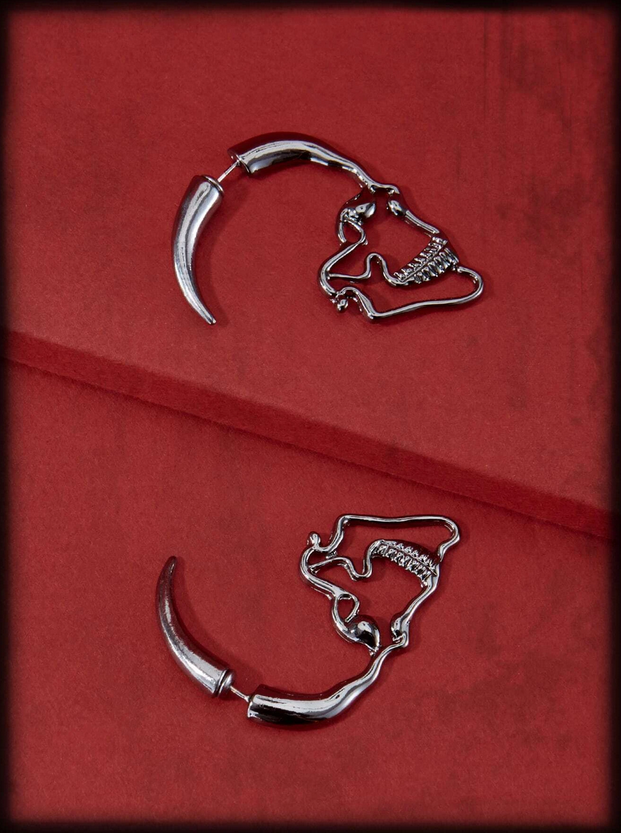 Goth Skull Earrings