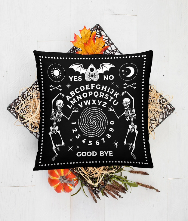 Comfy Ouija Board Pillow Case (without pillow) 18 x 18