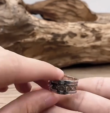 Star Studded Sterling Sliver Ring