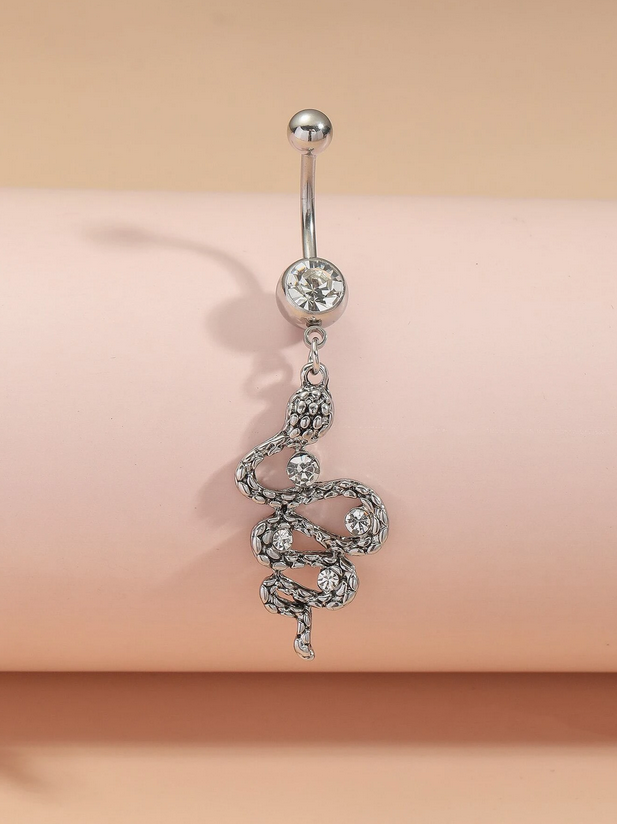 Cobra or Snake Naval Belly Ring