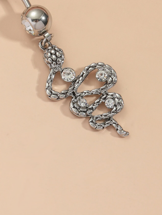 Cobra or Snake Naval Belly Ring