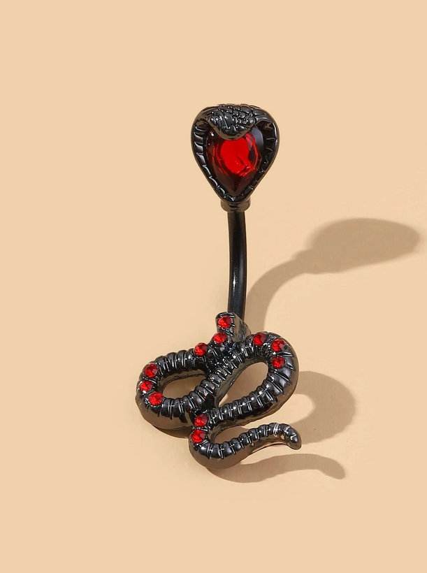 Cobra or Snake Naval Belly Ring