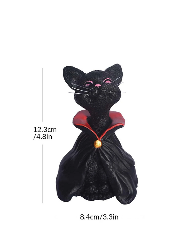 Wizard Cat Resin Figure