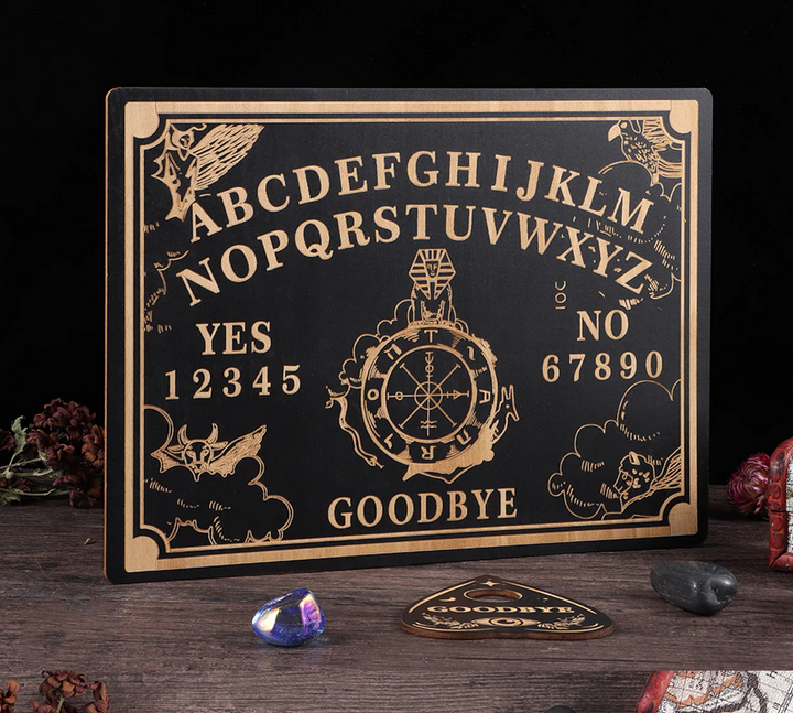 Pendulum Dowsing Divination Board Set (wood)