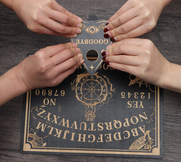 Pendulum Dowsing Divination Board Set (wood)