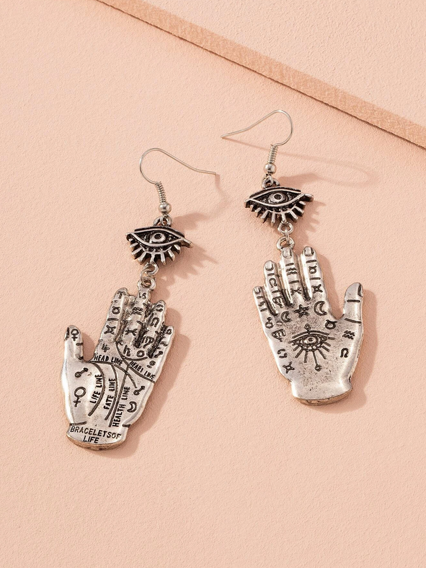 Hamsa Witchy Divination Earring