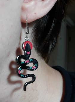Serpent Dangle Earrings (2 pair)