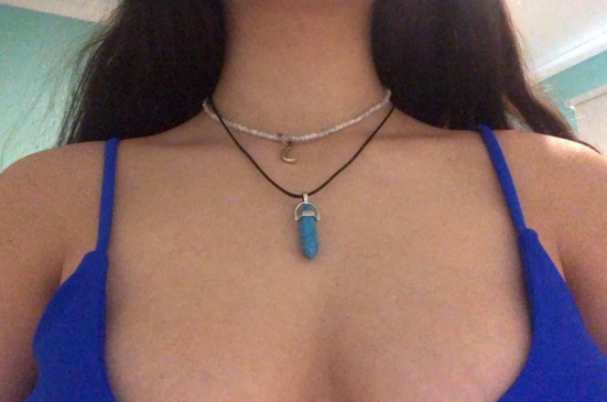 Geometric Bullet Rope Necklace 6 pcs.