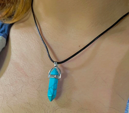 Geometric Bullet Rope Necklace 6 pcs.