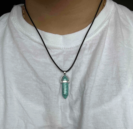 Geometric Bullet Rope Necklace 6 pcs.