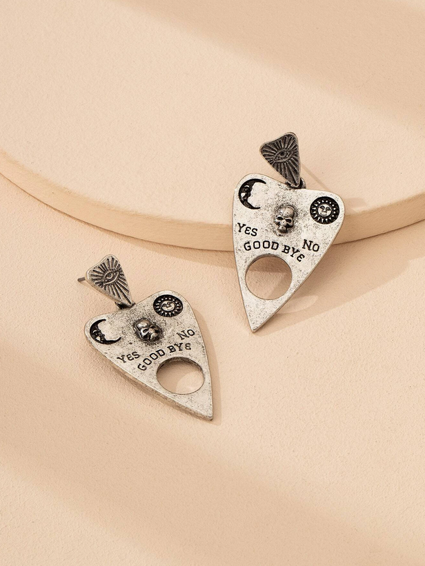 Ouija Board Planchette (Pointer) Earring 2