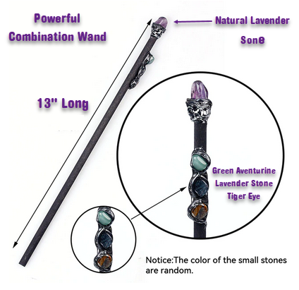 Large Crystal Magic Wand (2 Choices)