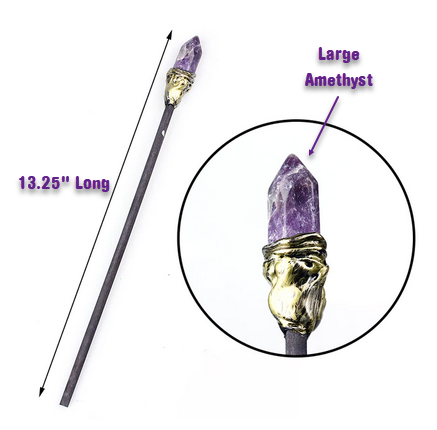 Large Crystal Magic Wand (2 Choices)