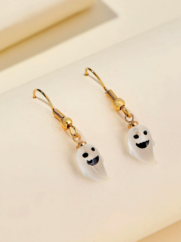 Ghost Drop Earrings