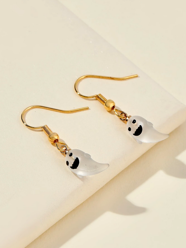 Ghost Drop Earrings
