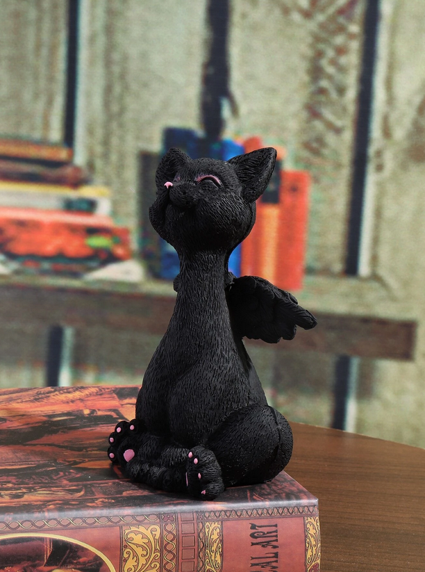 Familiar Witches Cat  Resin Figure