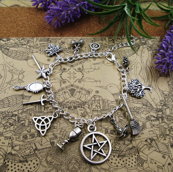 Wiccan Charm Bracelet