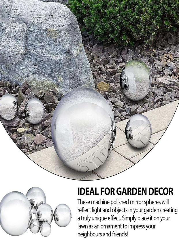 Stainless Steel Multi-Purpose Decorations Spheres (6 pcs)