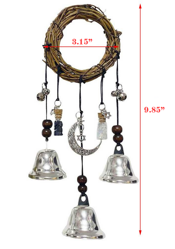 Hanging Witches Symbol Bells (2 Styles)