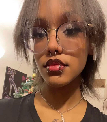 Spiked Pierced Lip Ring (3pcs)