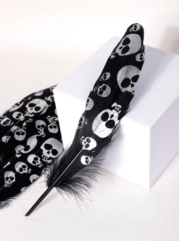 Multi-Purpose Death Skull Feather's (set of 5)