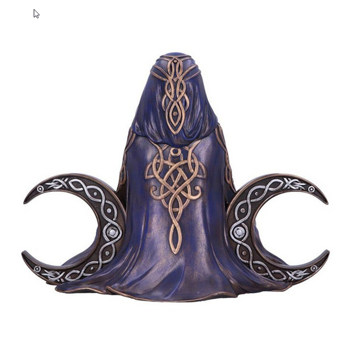 Mother Earth Crescent Moon Resin Figure