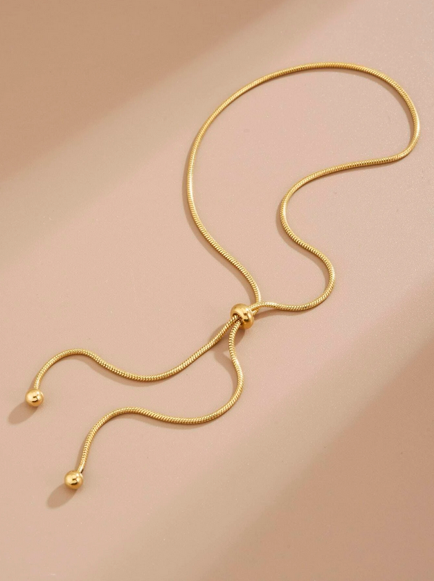Minimalist Gold Chain Anklet