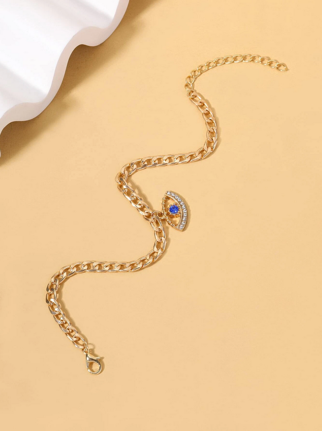 All Seeing Eye Chain Anklet