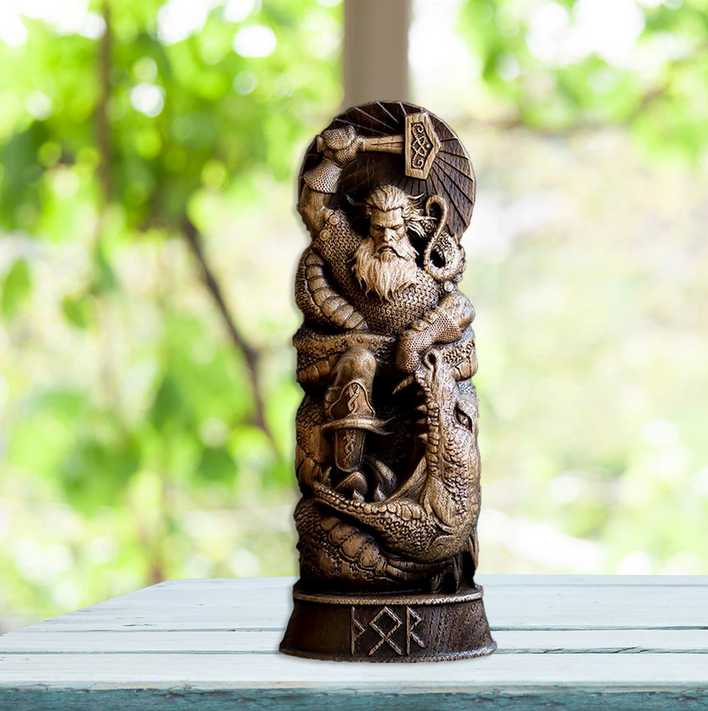 Thor Nordic God Resin Figure