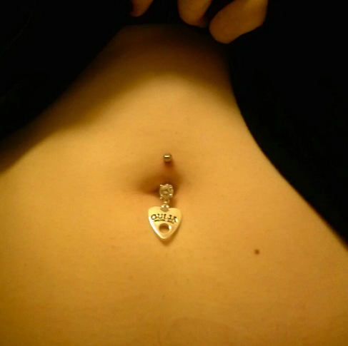 Ouija Pointer Naval Belly Ring
