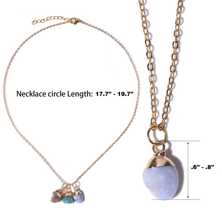 Empath or Protection Natural Stone / Crystal Necklace
