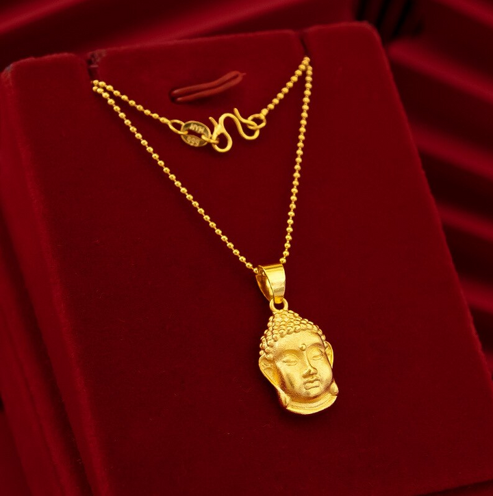 Buddha Necklace 24K Gold Plated