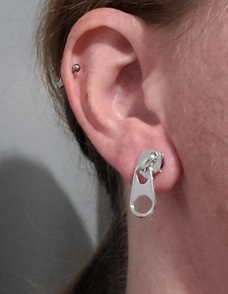 Zipper Fun Earrings