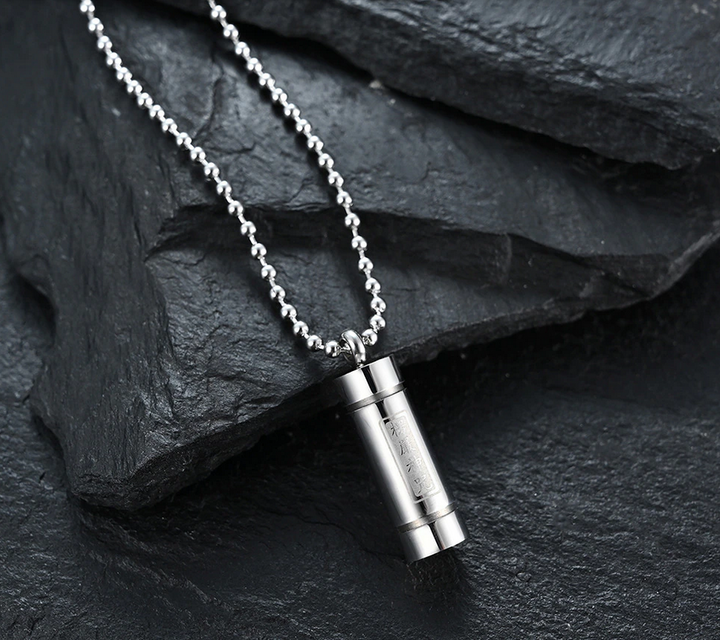Shurangama Mantra Necklaces W/Scroll