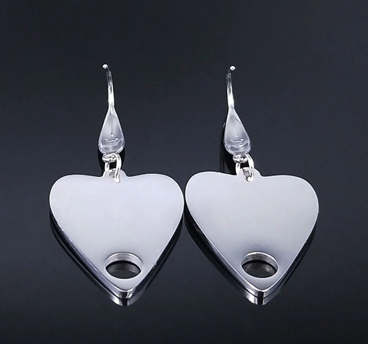 Wicca Ouija Board Planchette (Pointer) Earring SS