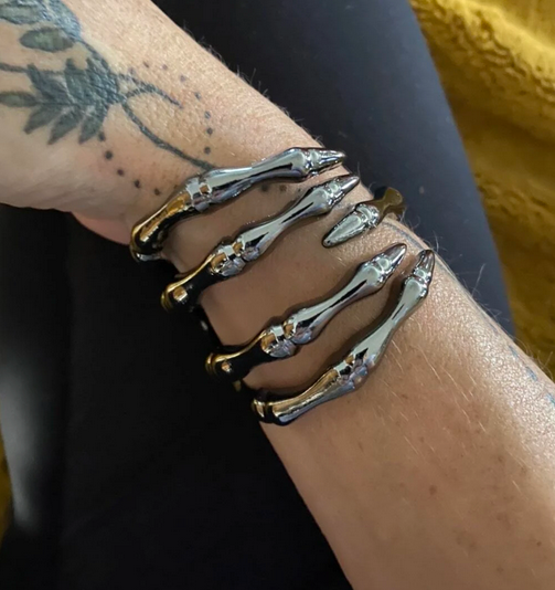 Skeleton Hand Bracelet