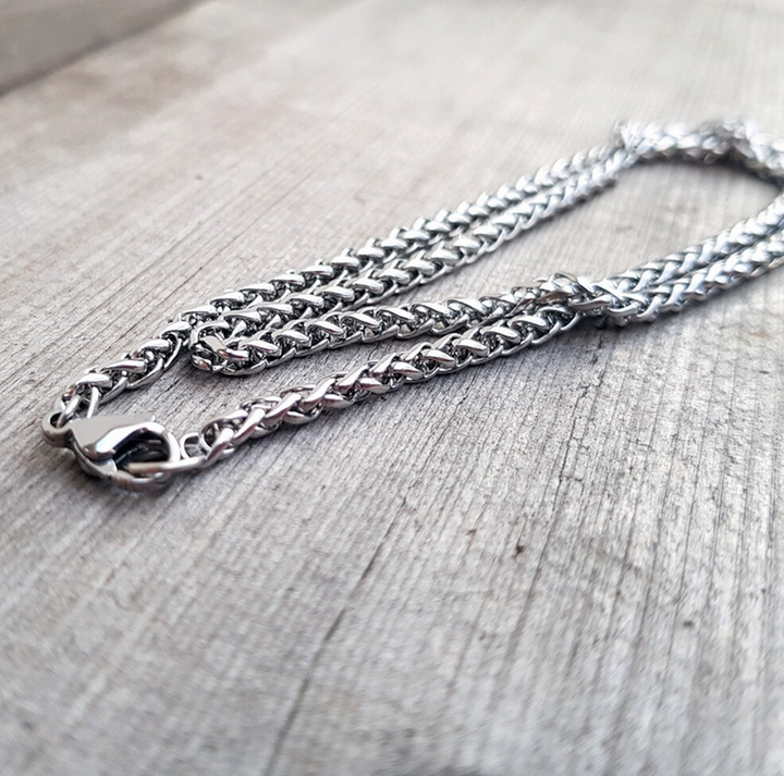 Norse Viking Bjørn Bear Double Sided Amulet Necklace
