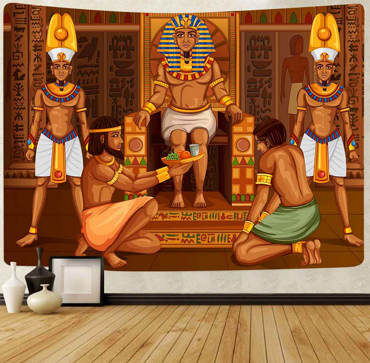 Quality Egyptian Hieroglyphics Art Wall Hanging Tapestries