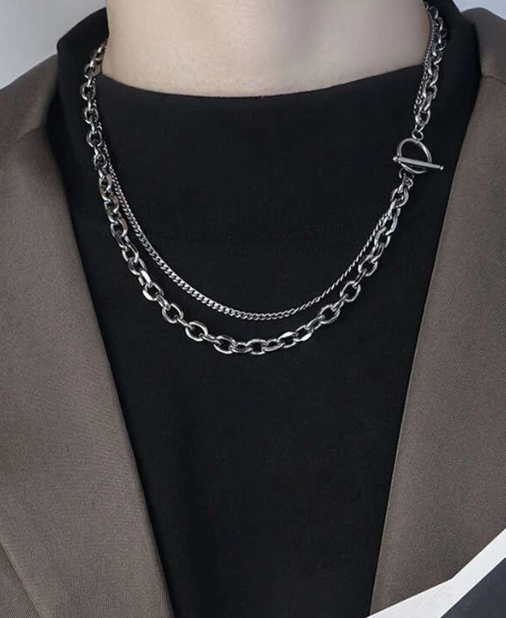 Layered Punk Necklace