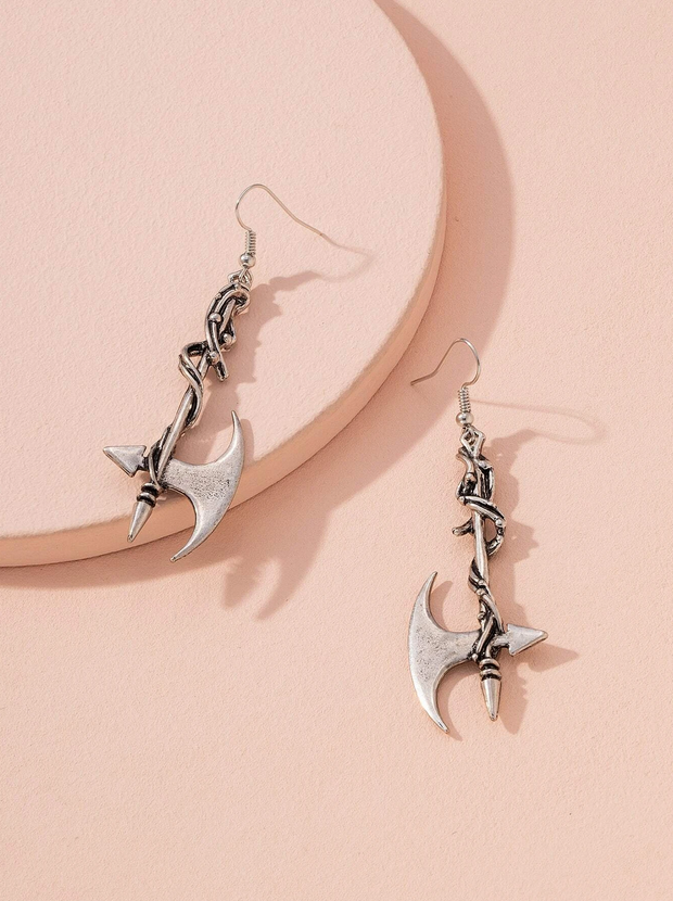 Viking War Axe Earrings