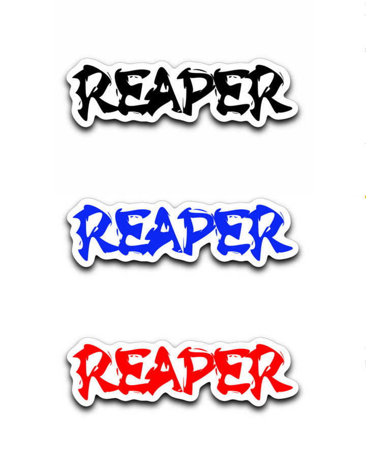 Reaper Decal - Three Color Choices