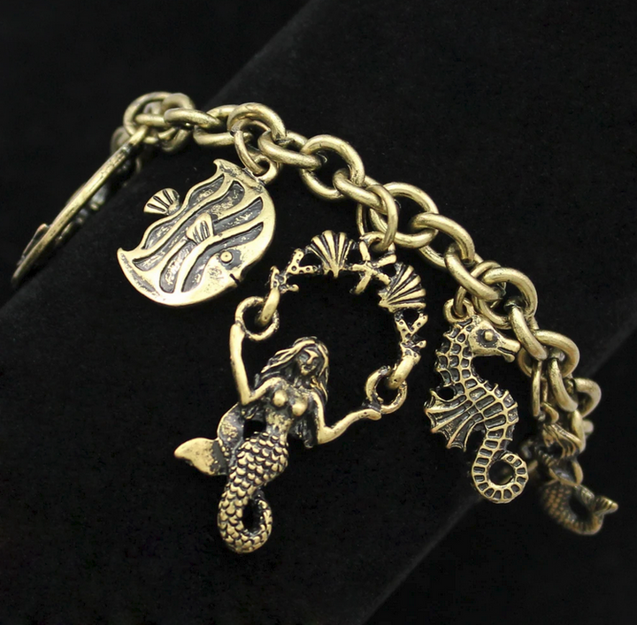 Mermaid Mythology Charm Bracelet